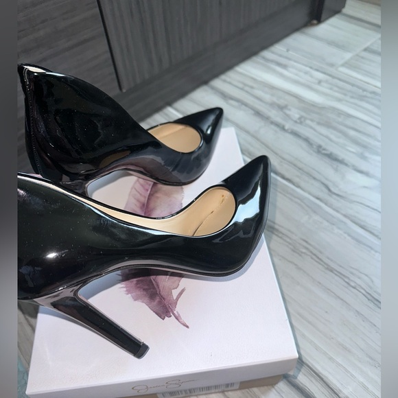 Jessica Simpson Black Heels - Picture 5 of 6